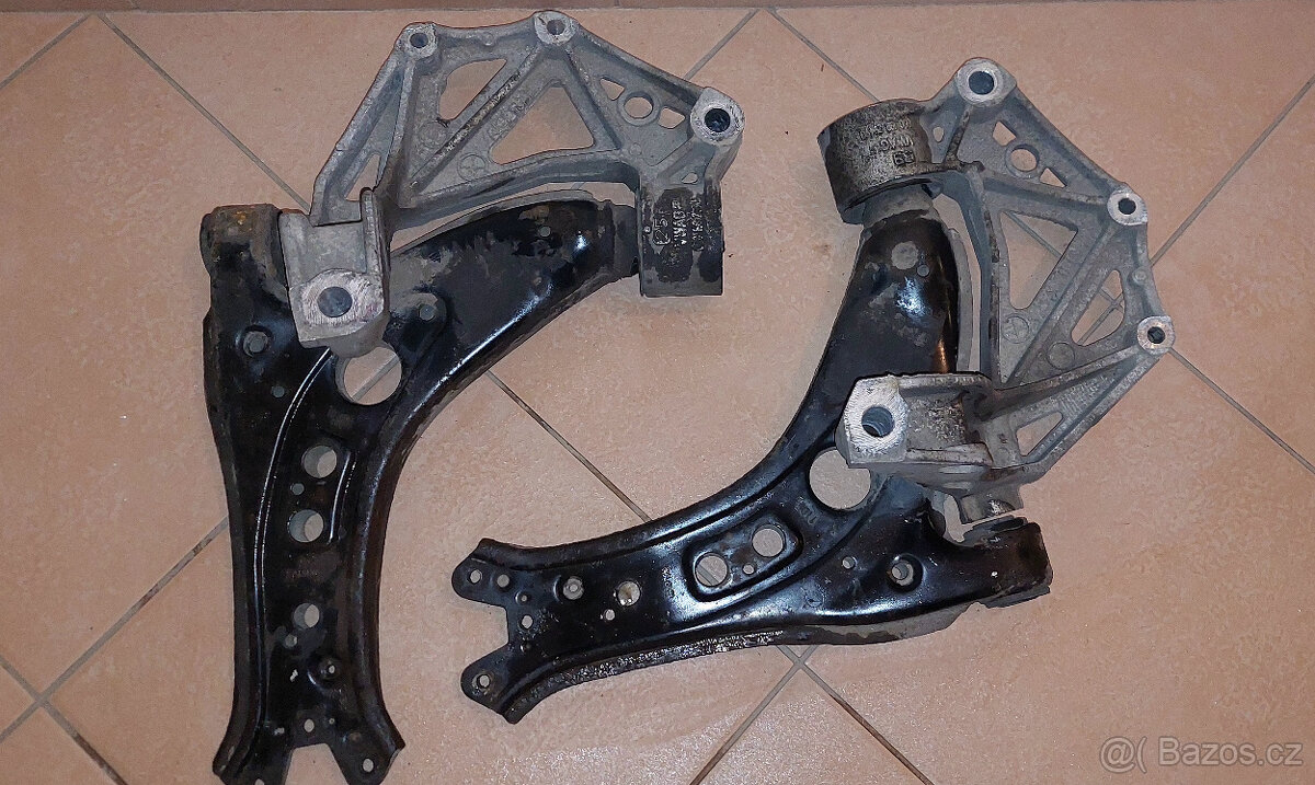 Rameno a konzole Levé, Pravé přední- Originál VW, ŠKODA - 6