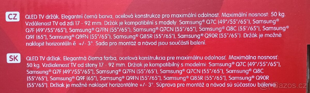 TV držák na zeď - kvalitní - 6