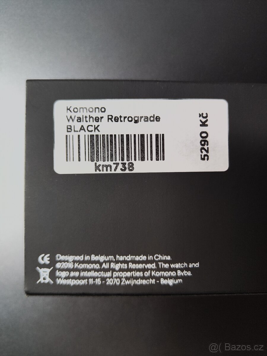 Komono Walther Retrograde - Black - 6