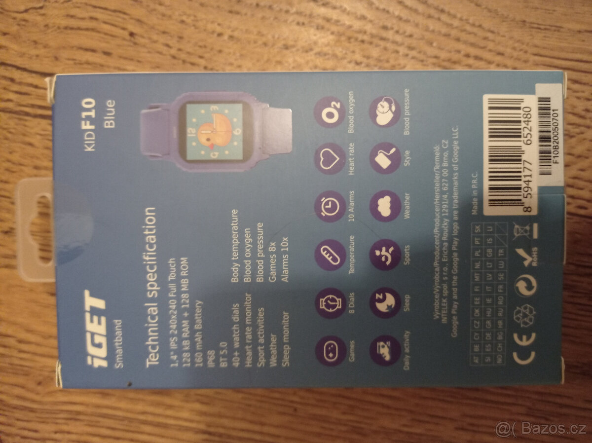 Dětské smart hodinky iGET FIT10 (3 varianty) - 6