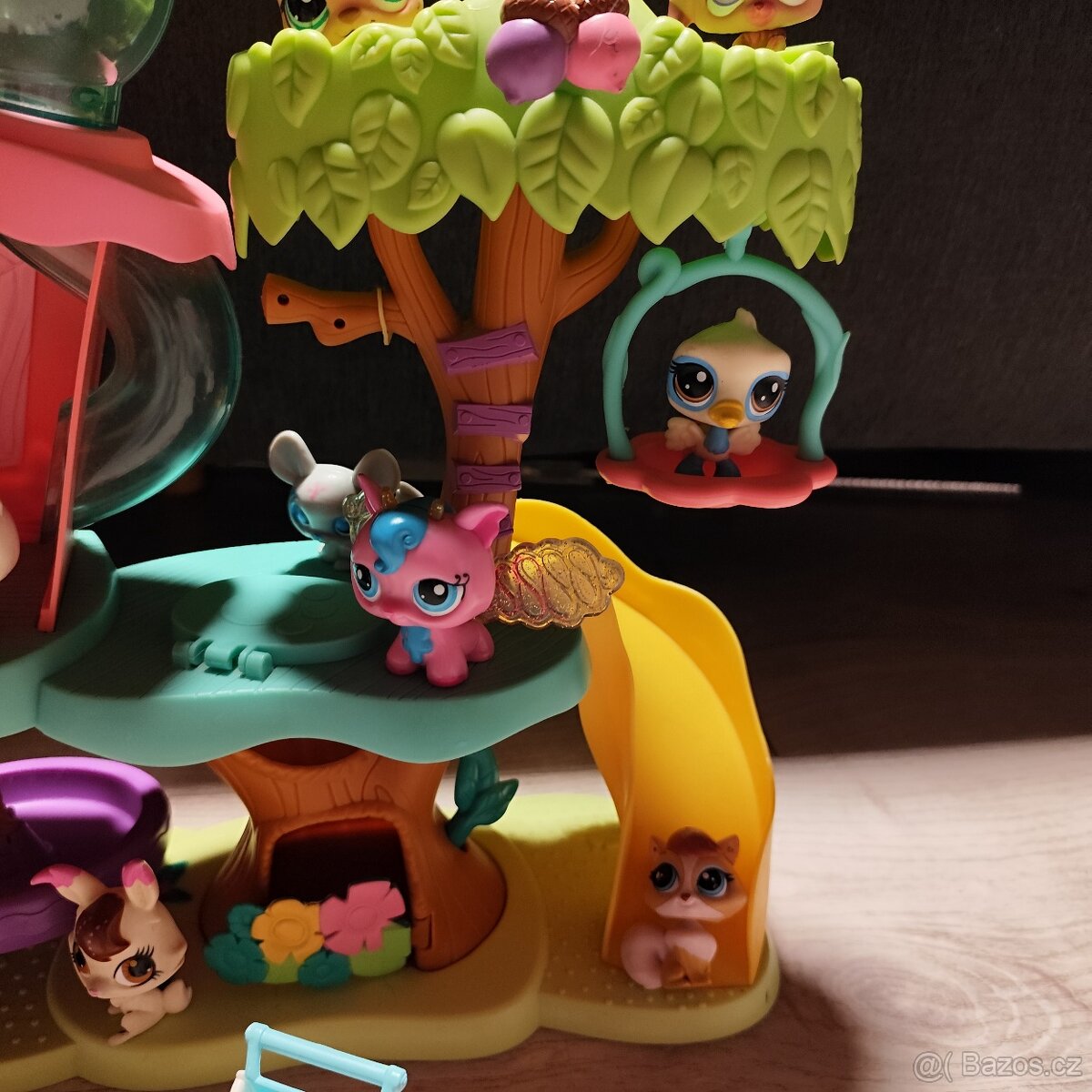 LPS krásná sadička stromový domeček zvířátka a doplňky - 6