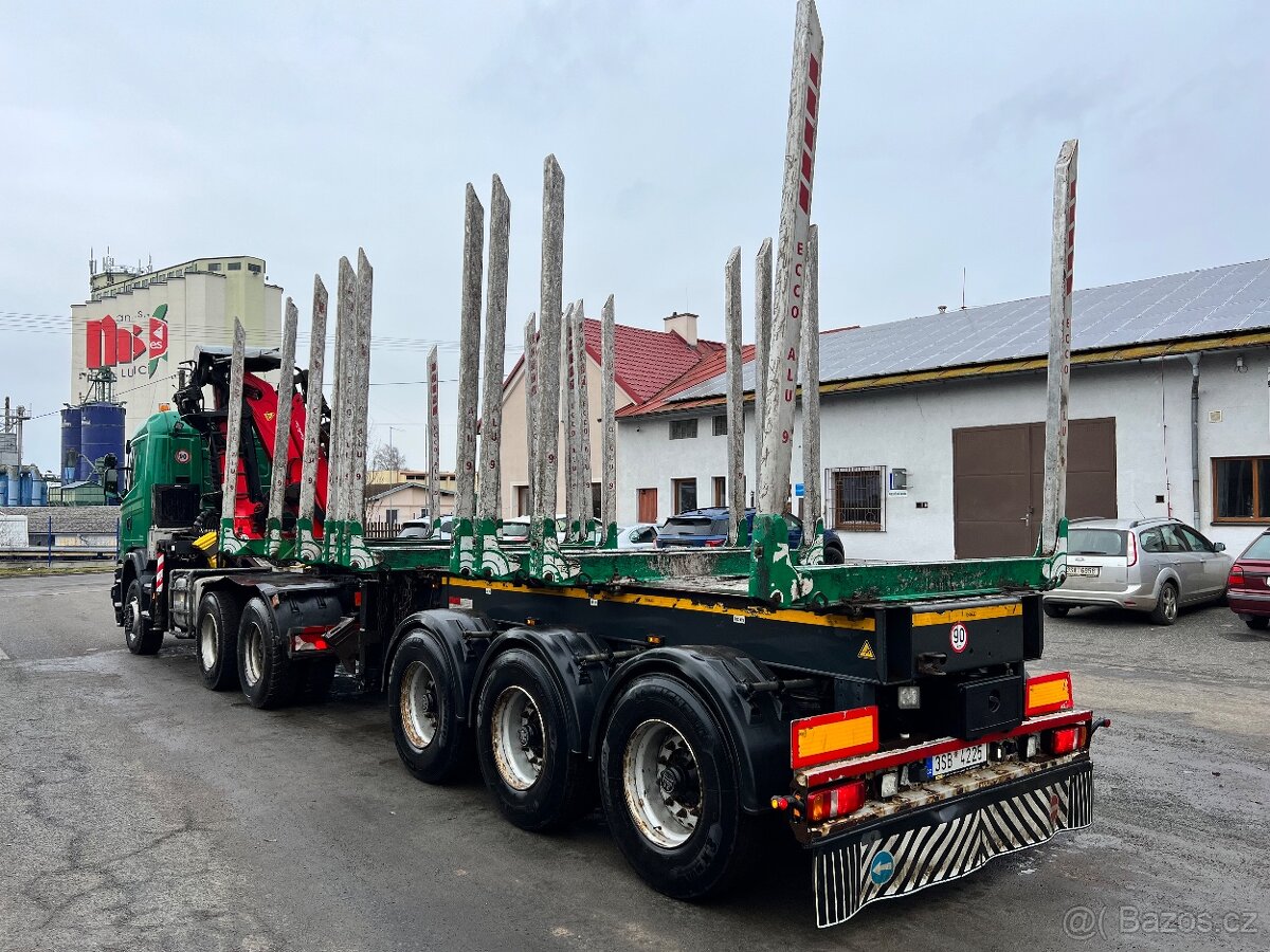 Scania G450 6x6+návěs DOLL,EPSILON 170Q - 6