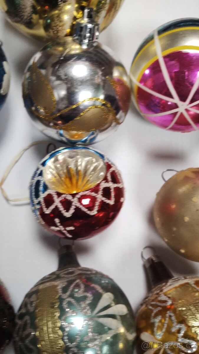 Vánoční ozdoby 1 - 6