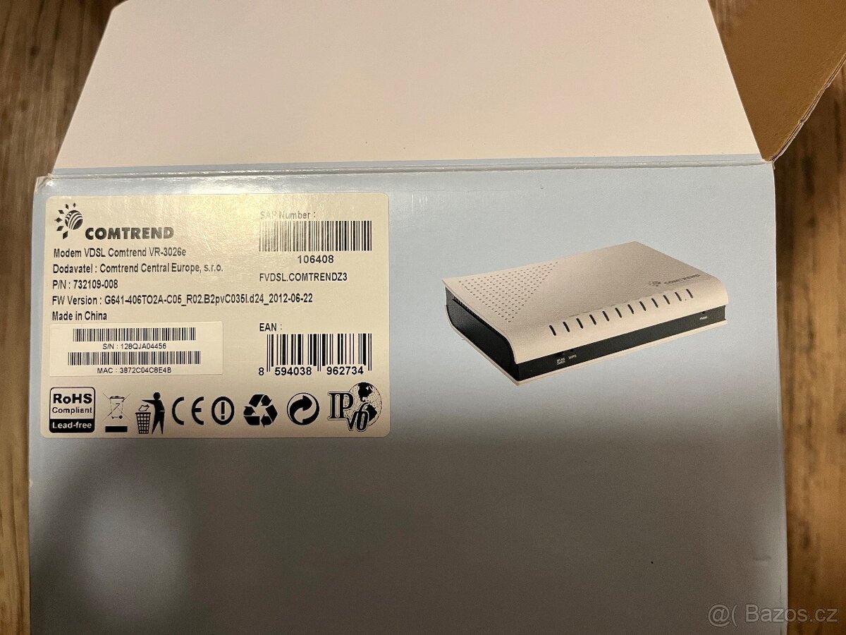 Modem VDSL Comtrend VR-3026e - 6