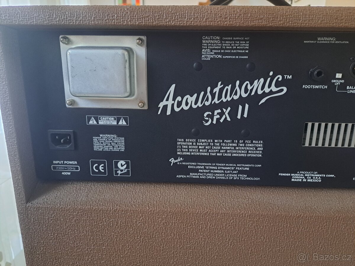 Kombo fender acoustasonic sfx - 6