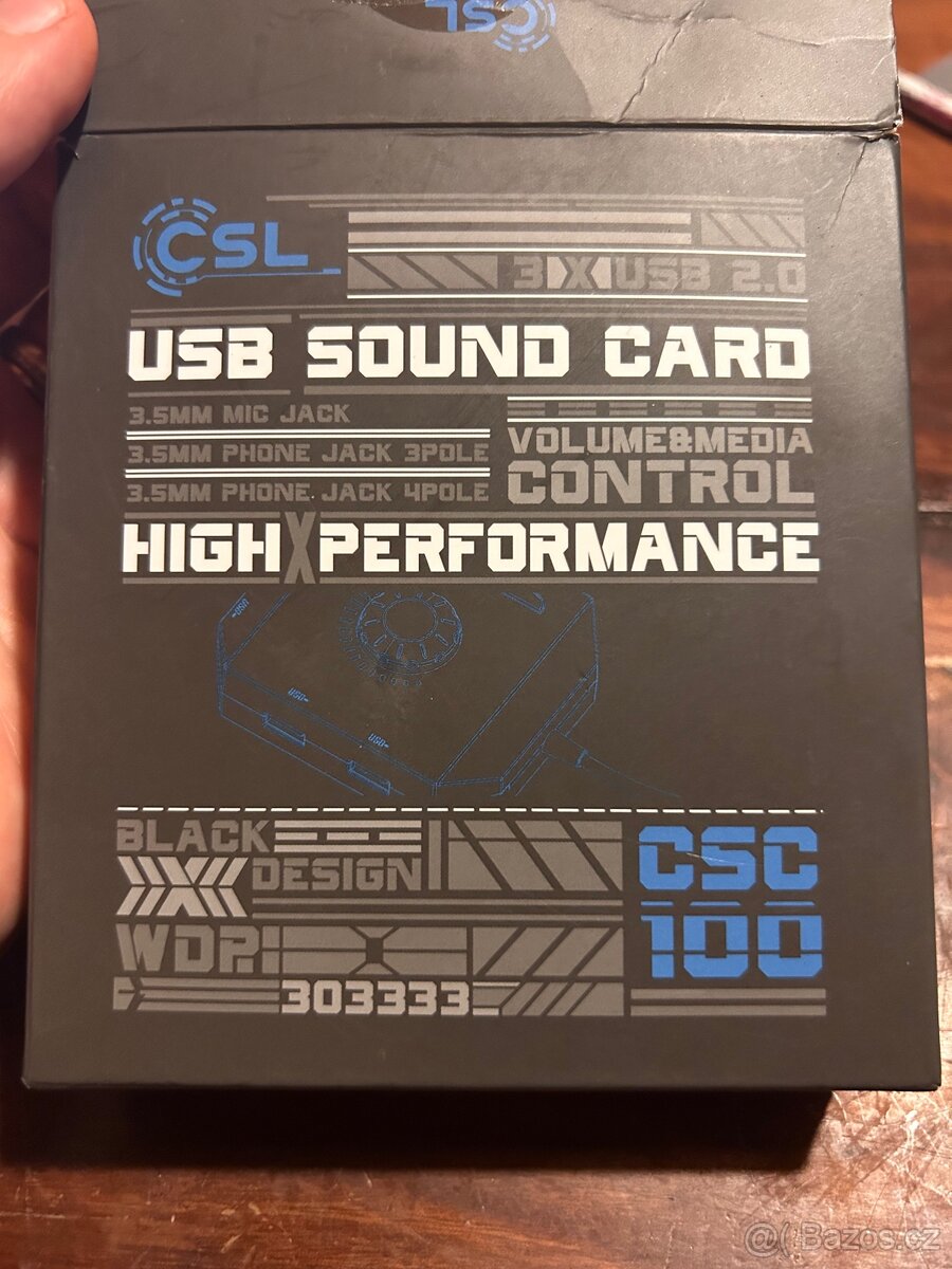Zvuková karta CSL CSC 100 externí - 6