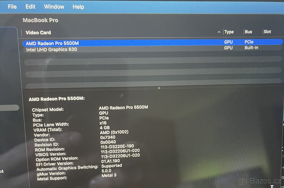 Apple MacBook Pro 16" (2019) – i9 / 32 GB RAM / 1 TB SSD - 6