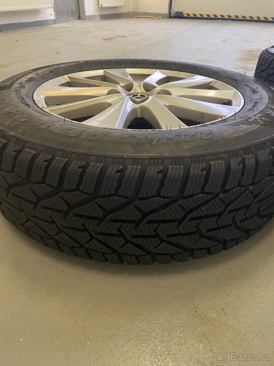Originální ALU Mazda + nové zimní pneu 225/65 R17 - 6