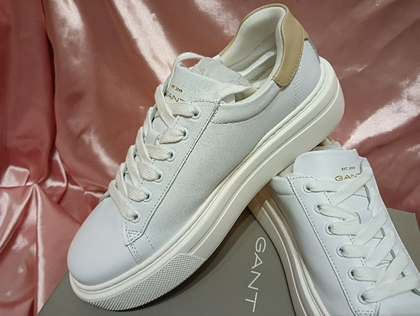 ♥️ Dámské boty / botasky / sneakers / kožené bílé Gant nové - 6