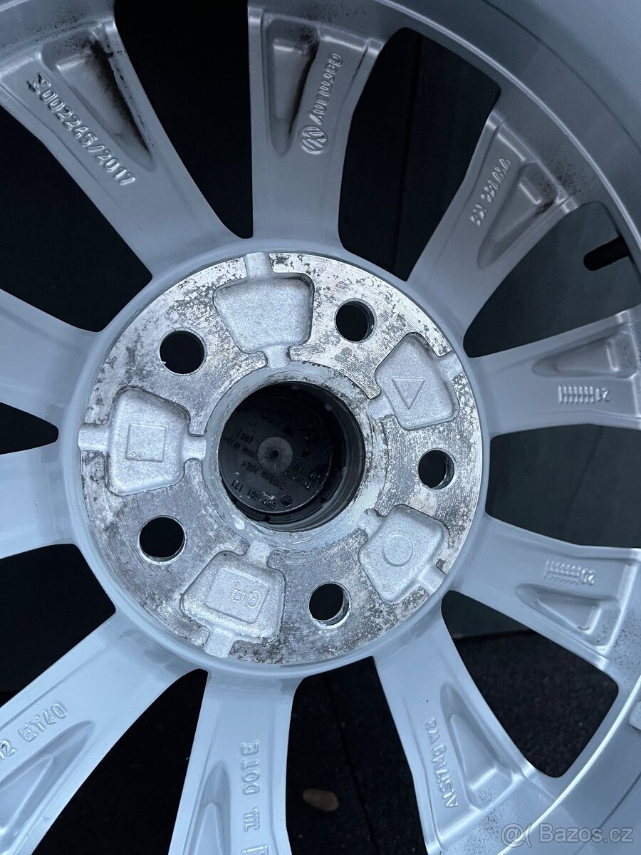 Originál alu 5x112 VW Tiguan 215/65/17 “Montana” - 6