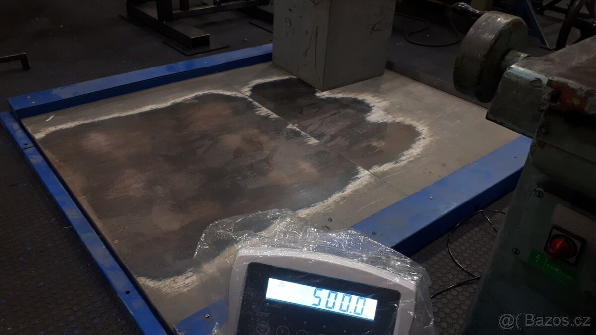 Plošinová váha s nájezdem - 6