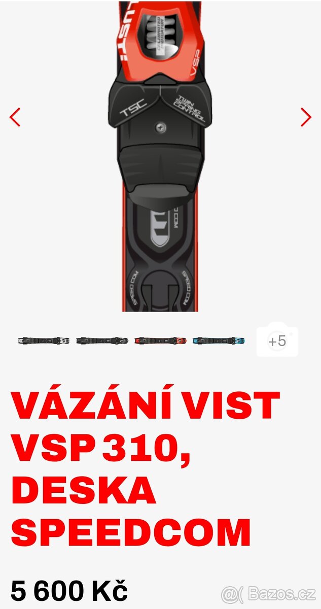 Nové lyže Lusti Sport carving SC 71 170cm - 6