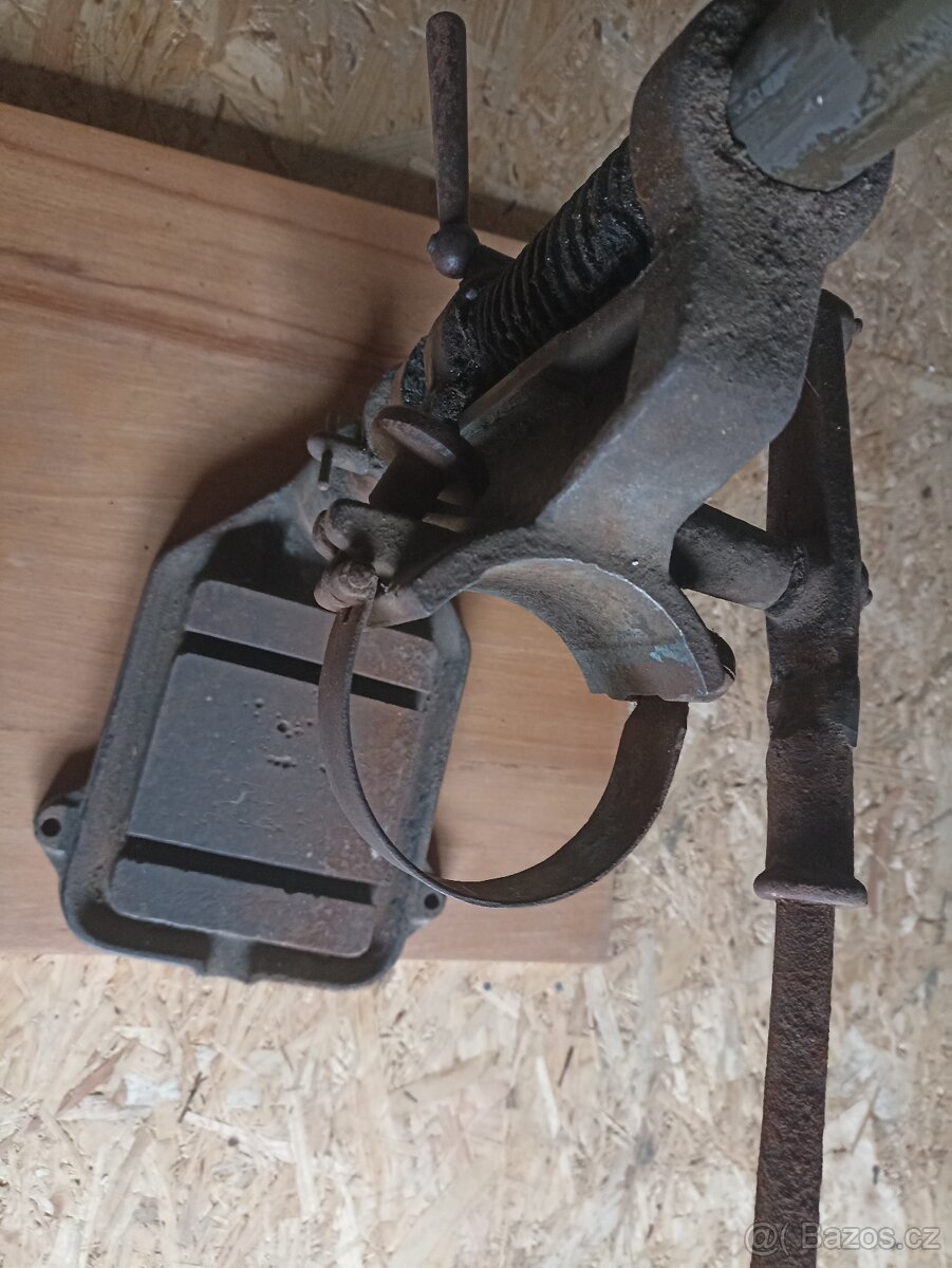 Stojan vrtačky historický+vrtačka - 6