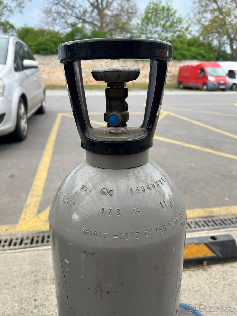 Tlaková lahev CO2 10kg/13,4l nová revize - 6