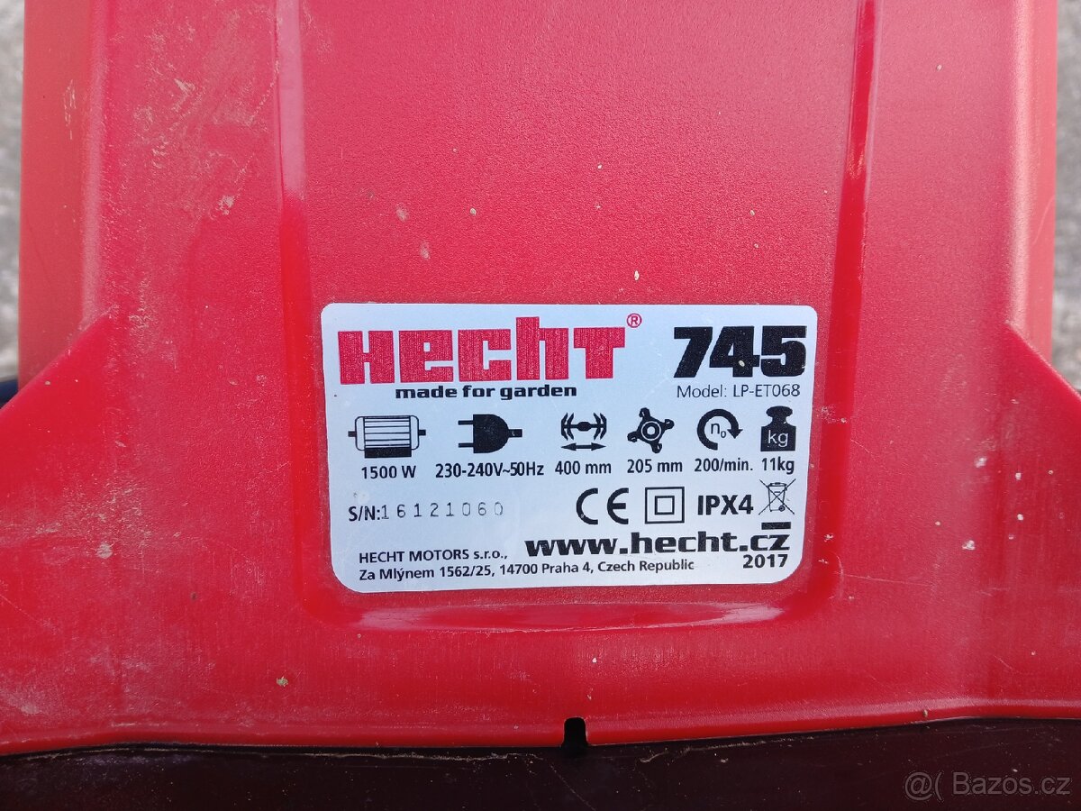 elektricky kultivator hecht 745, 1500w - 6