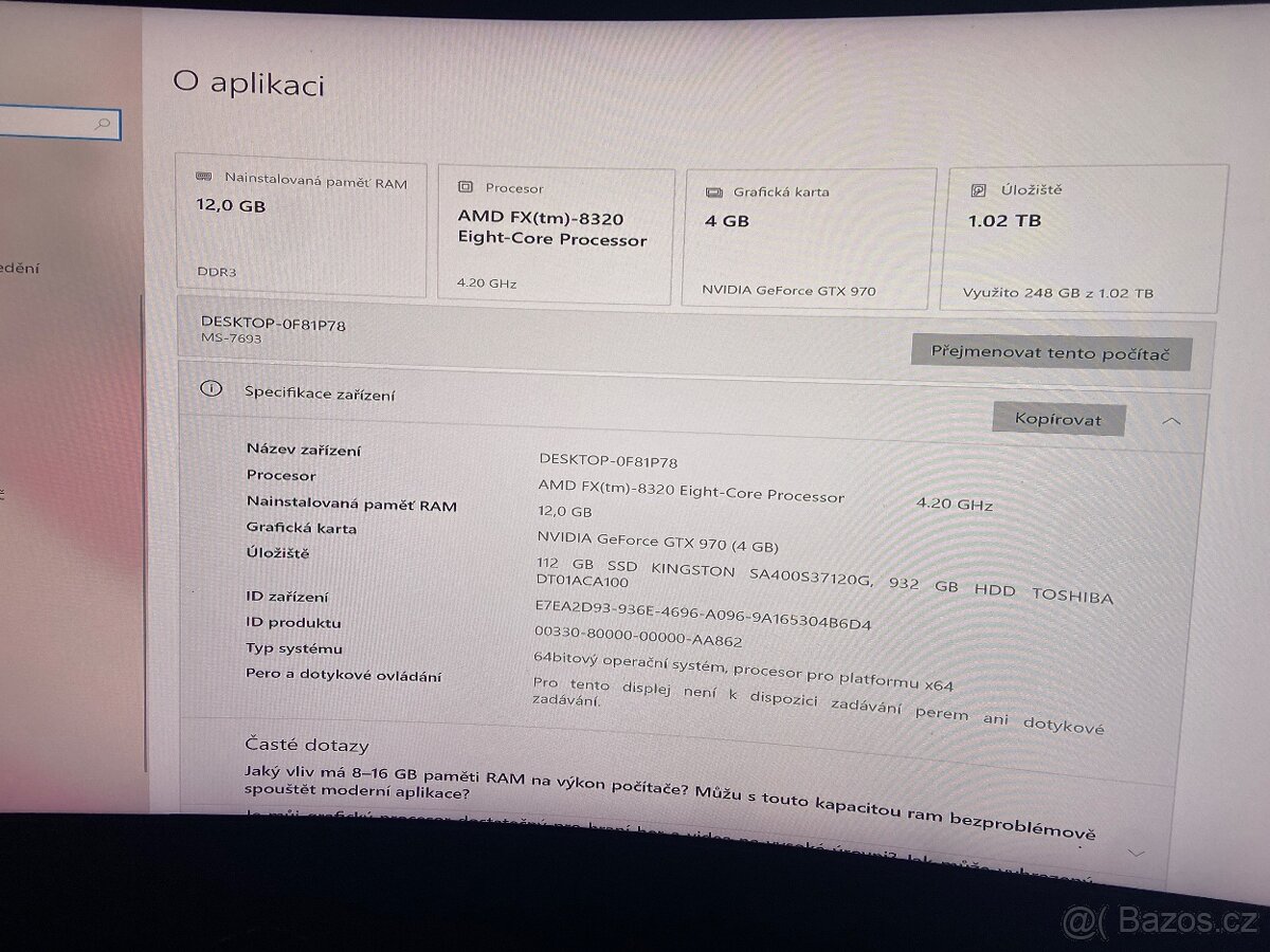 Prodám stolní pc jako nové MSI. - 6