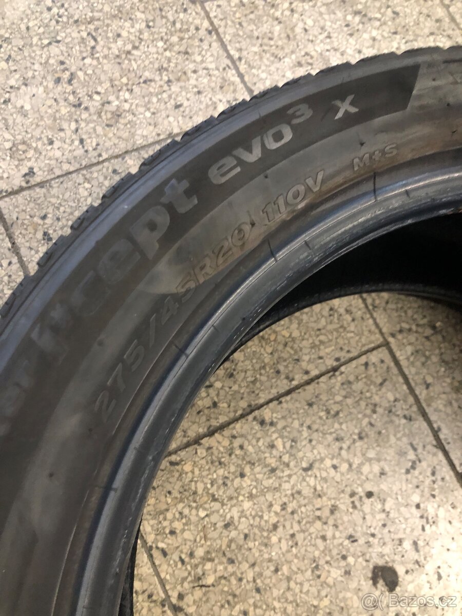 275 / 45 / 20 prodám zimní pneu - 6