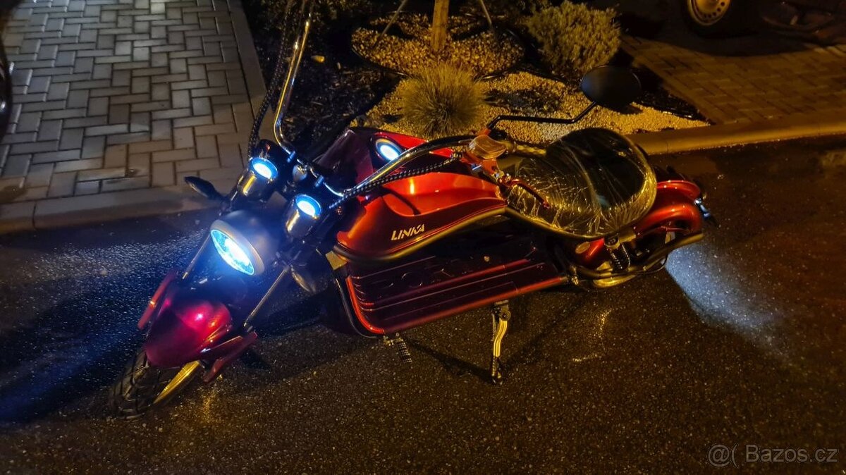 Elektroskútr – chopper 2.0kW - 6