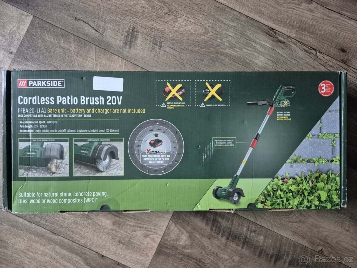 Aku čistič spár Parkside - 6