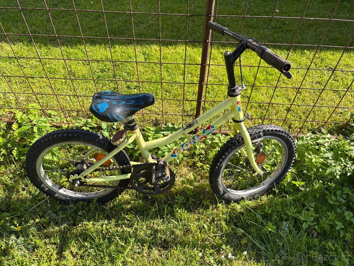 Dětská kola LEVNĚ, otestované, funkční, stav OK - 6