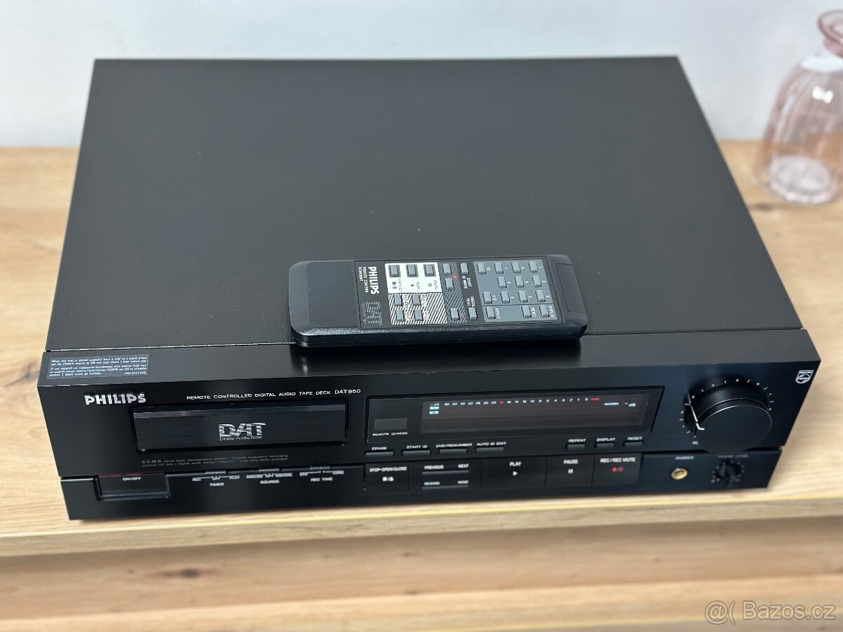 PHILIPS DAT 850 KVALITNÍ DAT REKORDÉR S DÁLKOU - 6