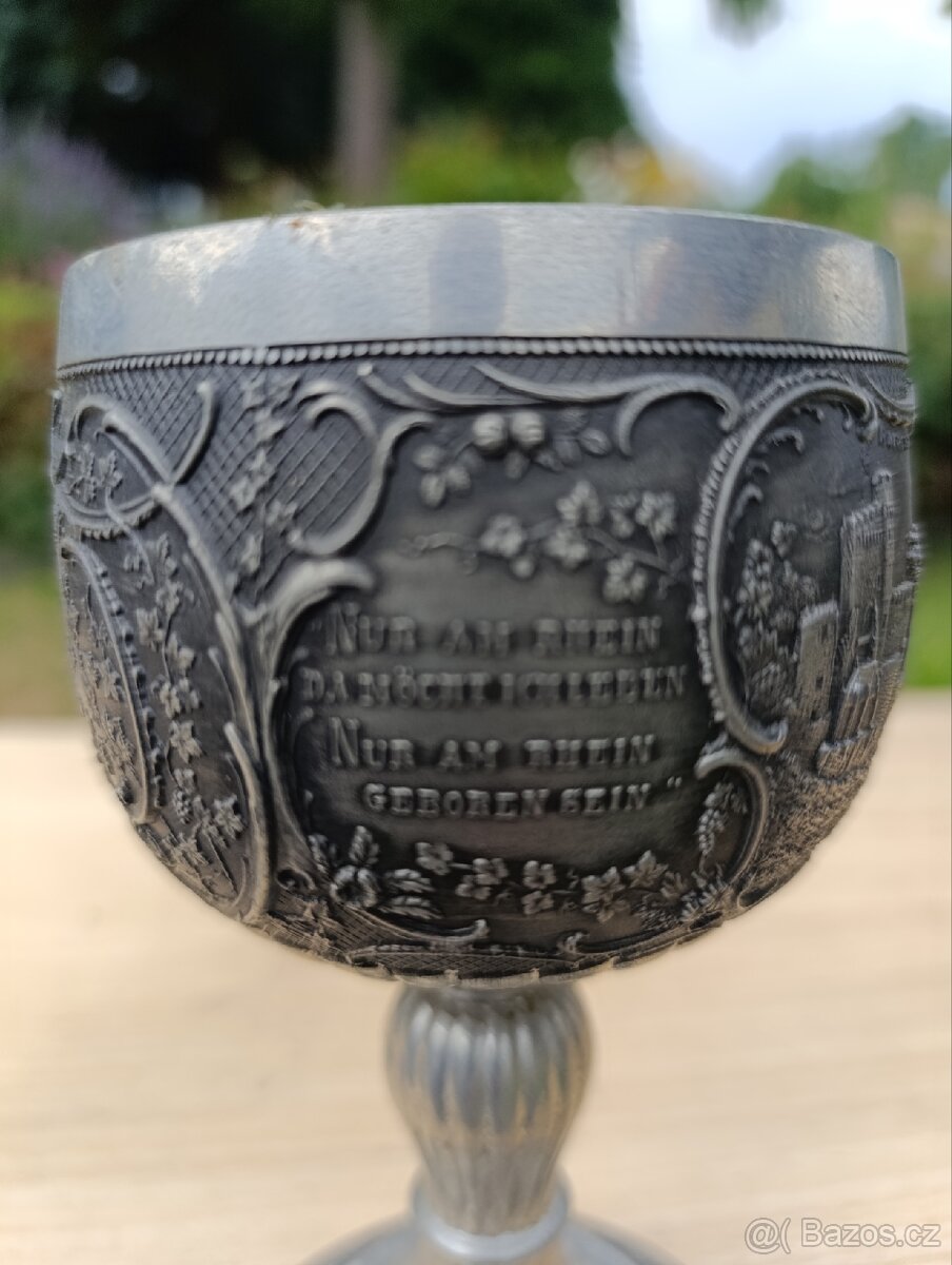 Staré cínové poháry - 6