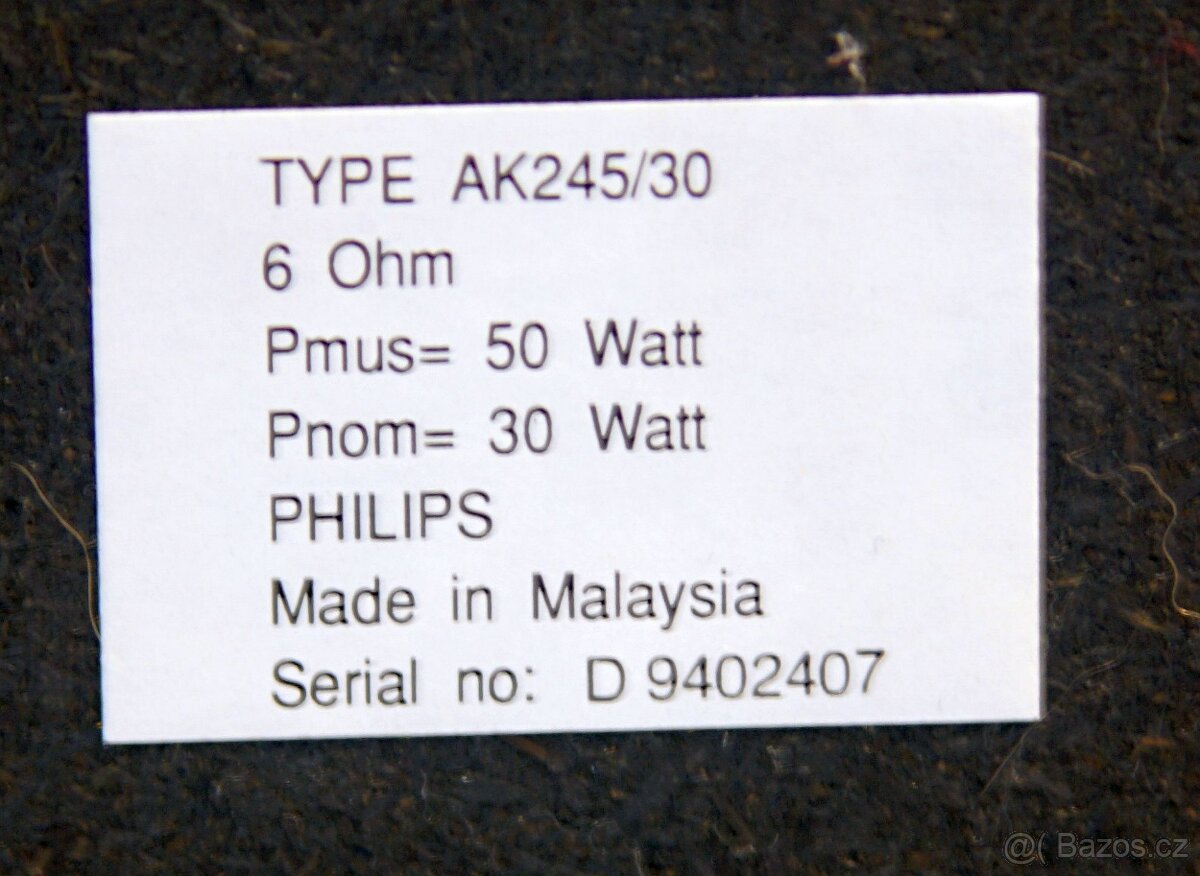 Věž PHILIPS AS405 včetně repro - 6