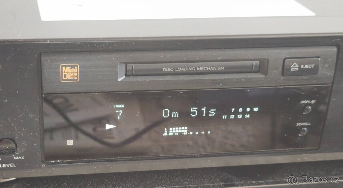 Minidisk Minidisc Sony MDS-302(1995),Japan ,čti popis - 6
