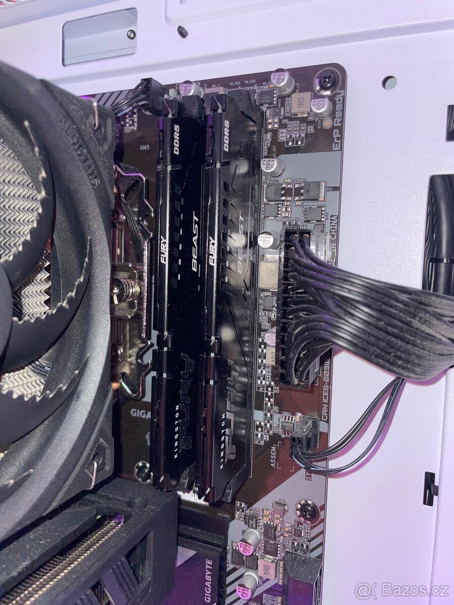 HERNÍ PC RYZEN 5 7600, RTX 4060, 32gb RAM DDR5 - 6