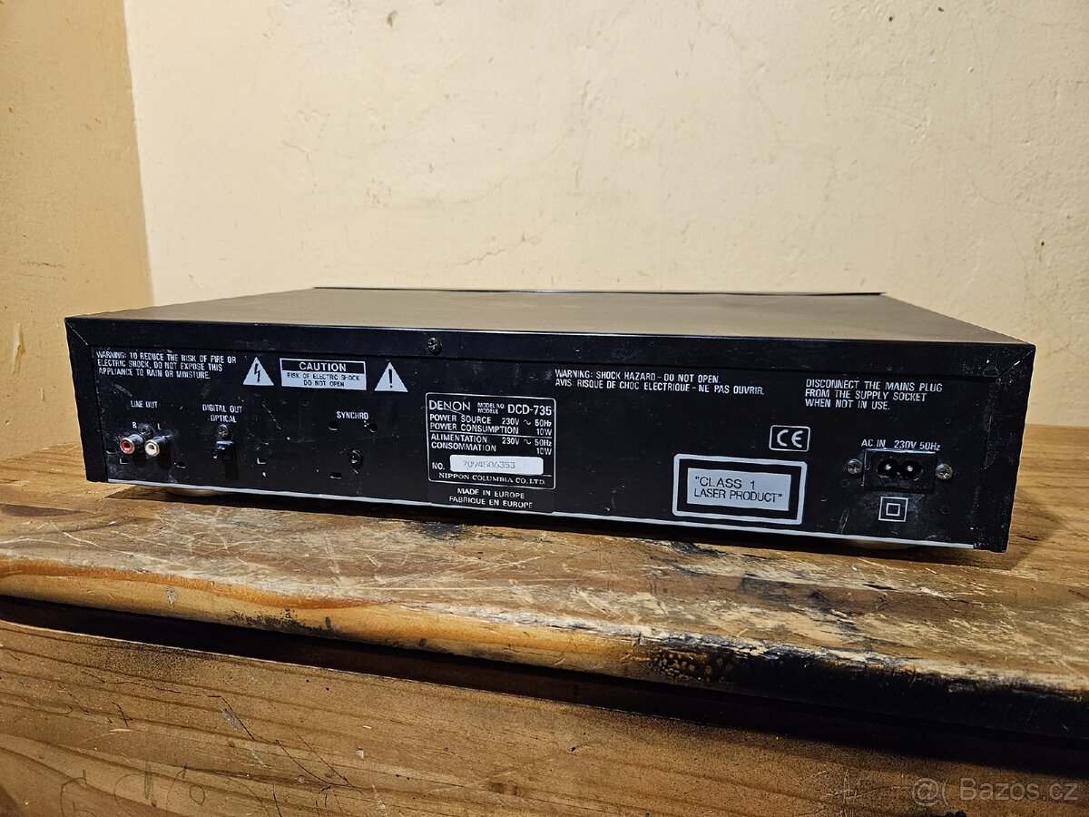 DENON DCD-735 HiFi CD player - 6