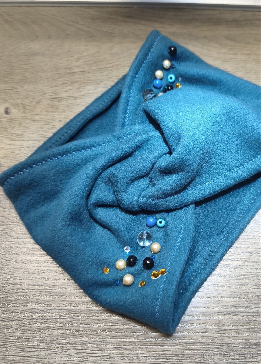 Dámská Čelenka turbanka - 6