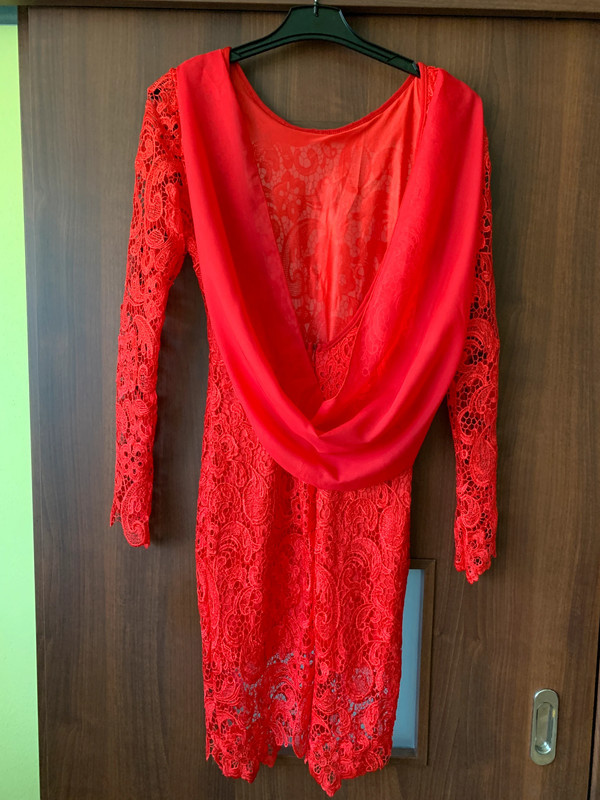 Krajkové šaty večerní, vel.M - 6