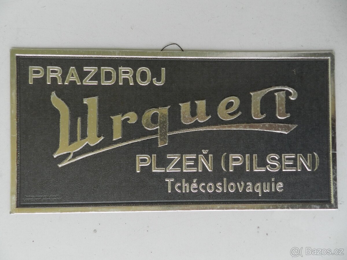 CEDULE Urquell 30 léta ČSR - 6