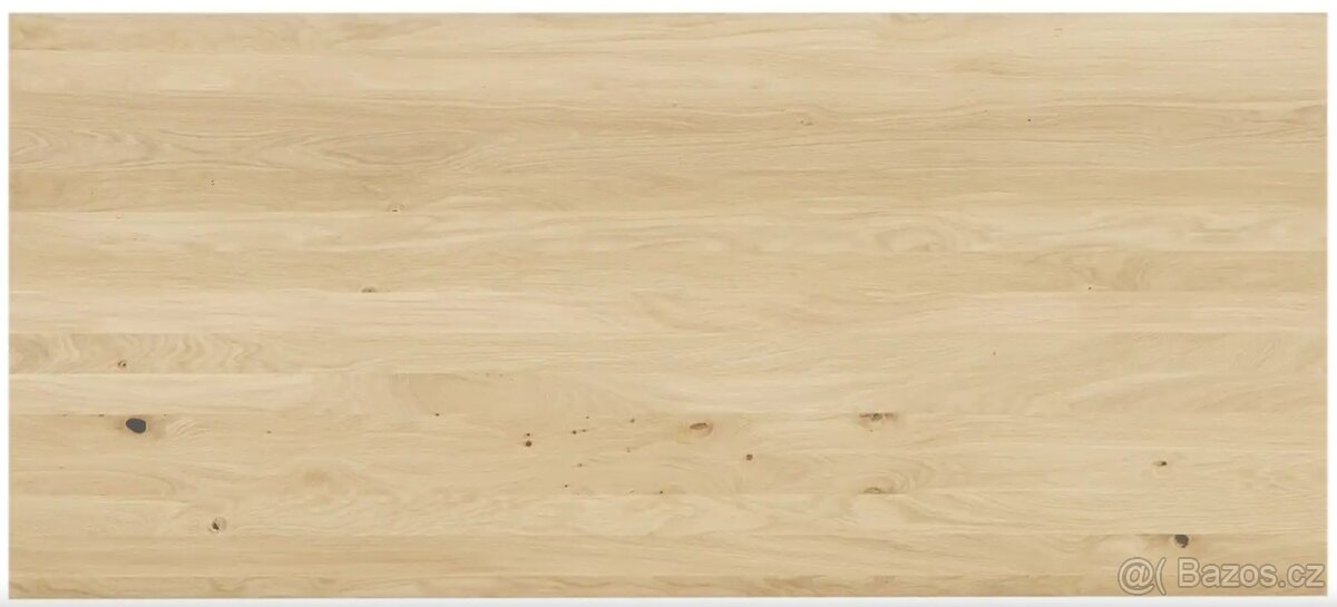 Mega velký rozkládací jídelní stůl divoký dub masiv 180-240 - 6