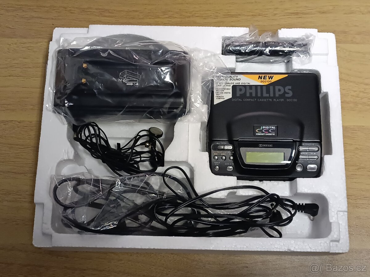 PHILIPS DCC 130 Walkman na digitální kazety + 1 DCC kazeta - 6