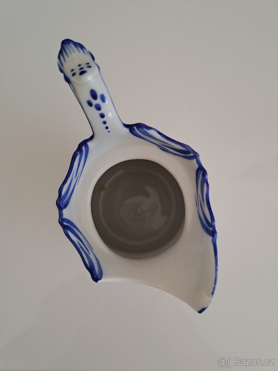 Starožitná porcelánová konvička - mléčenka - 6