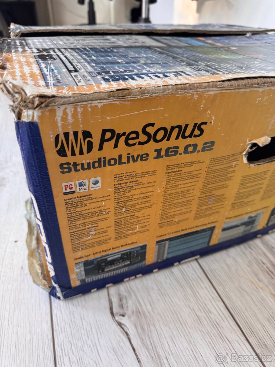 Prodám digitální mixážní pult PreSonus StudioLive 16.0.2 - 6