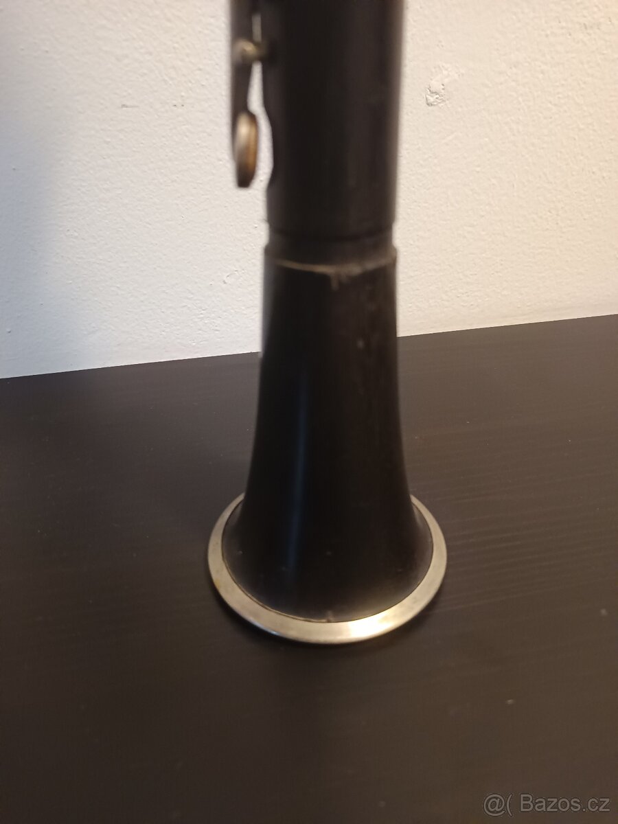 Krásný starý velký klarinet - 6