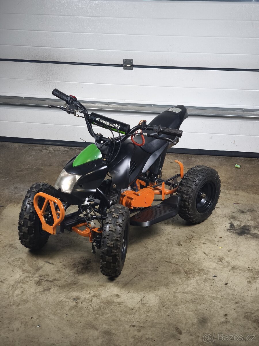 Dětská benzínová čtyřkolka atv 49ccm - 6