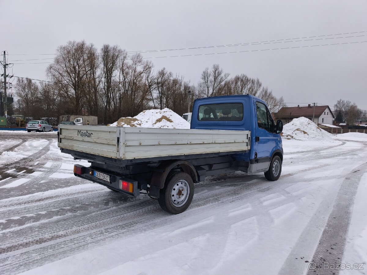 Renault Master sklápěč s plachtou - 6