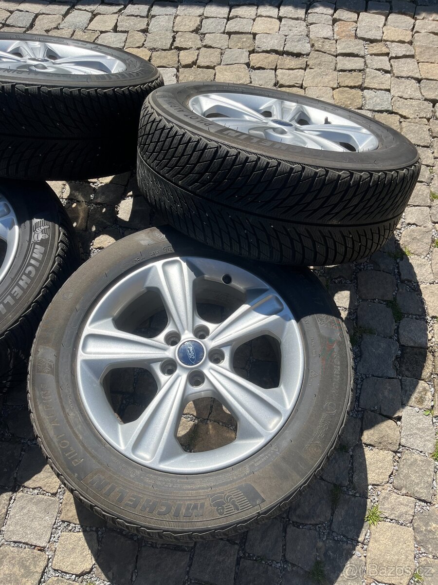 Sada originál ALU kol FORD - R17 - 235/55 - 6