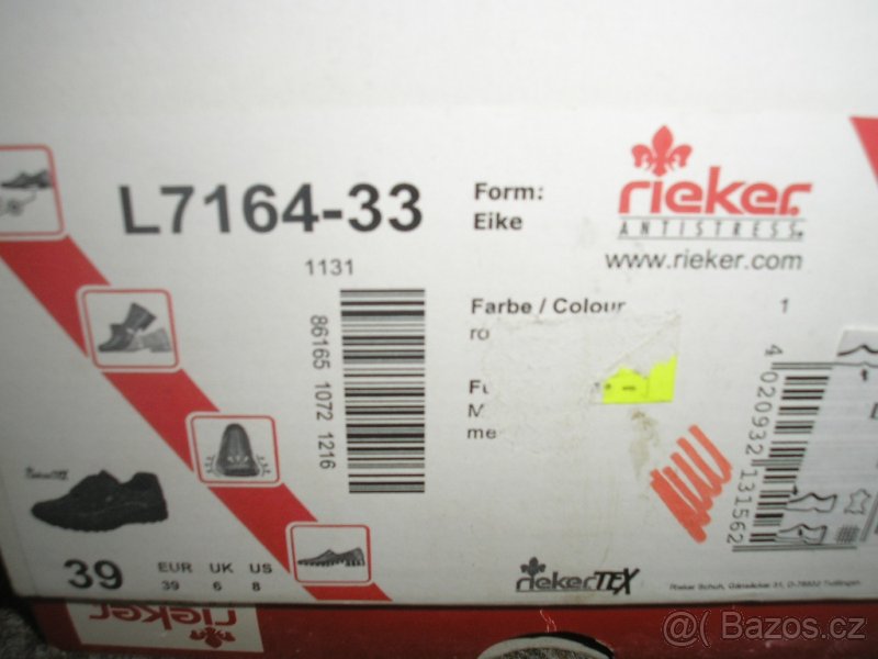 Kožené botky vel.39 - 6