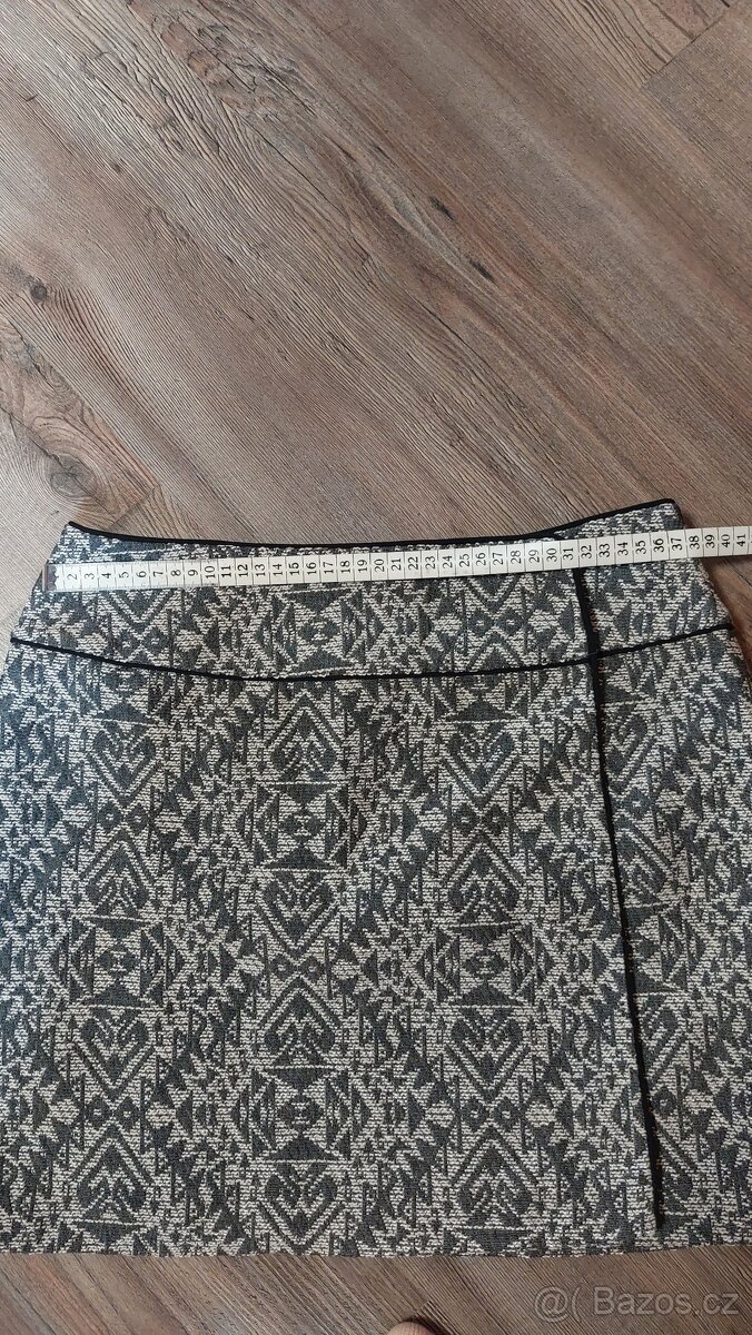 Zavinovací sukně s podšívkou - 6