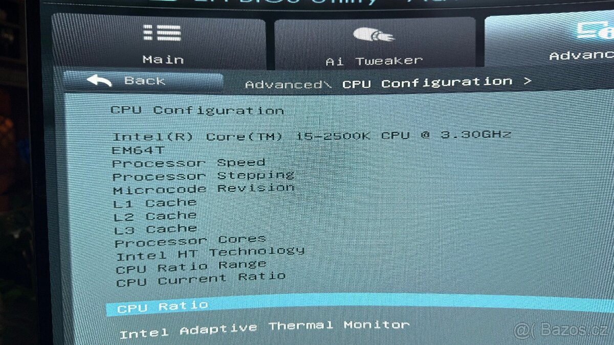 PC INTEL Core i5-2500K,8GB DDR3,2TB HDD, - 6