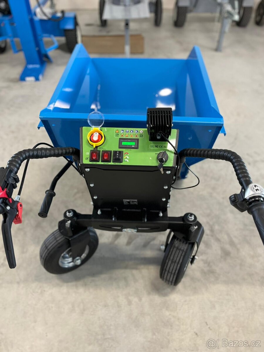 dumper, minidumper, elektrické kolečko, vyvážeč - 6