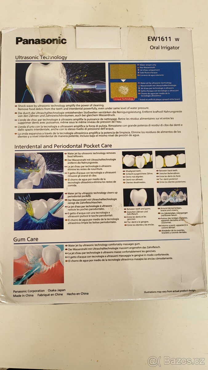 Ústní sprcha Panasonic EW1611 - 6
