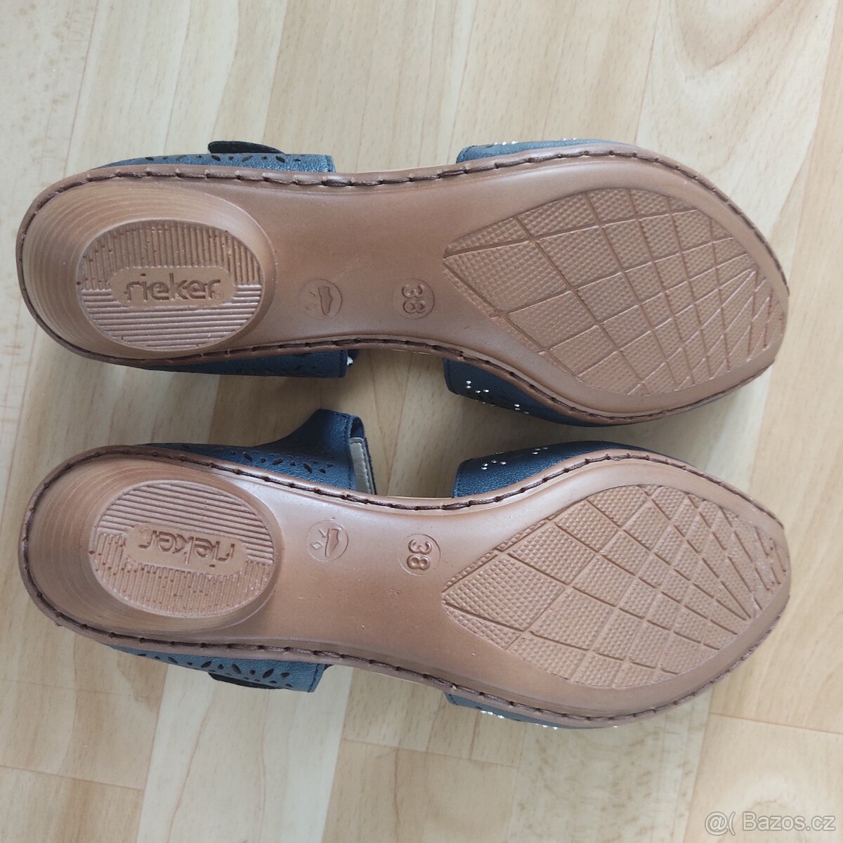 NOVÉ Kožené boty Rieker vel. 38 - 6