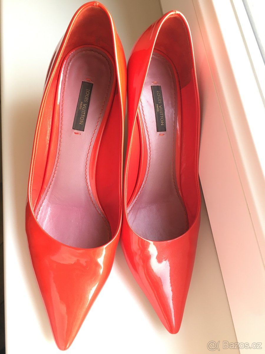Lodičky / Boty LOUIS VUITTON- Orange - NOVÉ - 6