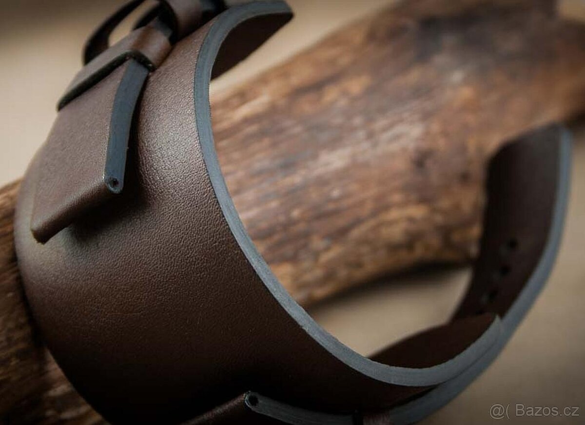 Kožený široký řemínek č.12 k hodinkám - 6