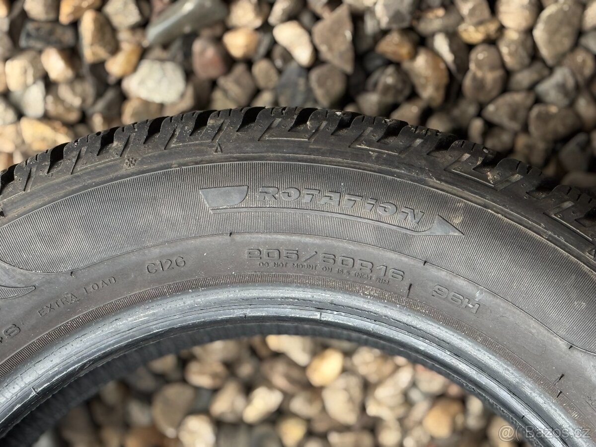 205/60/16 - Fulda zimní pár pneu - 6